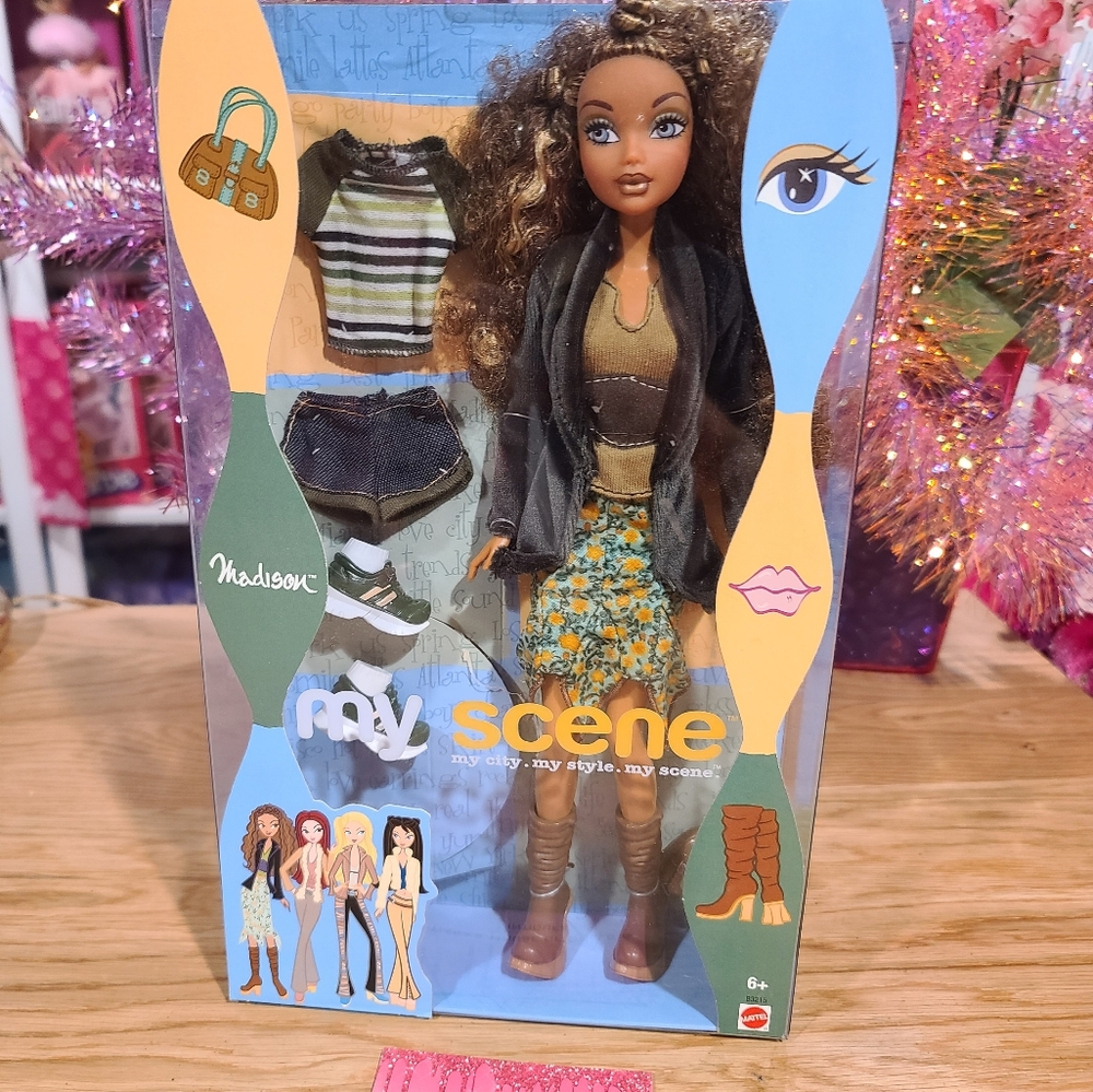 NIB! 2003 MY SCENE MADISON MY CITY MY STYLE DOLL!